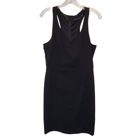 Cynthia Rowley Dresses & Skirts - Cynthia Rowley Black Racer Back Dress Women's Size Medium